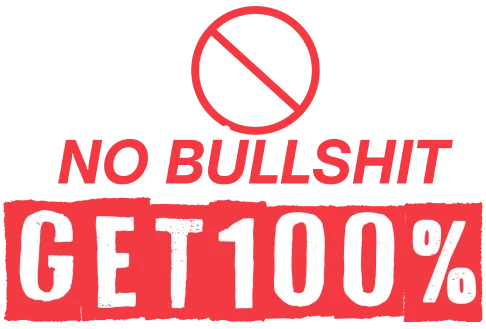 NO BULLSHIT_Get_100_percent_Merp_media_bangalore